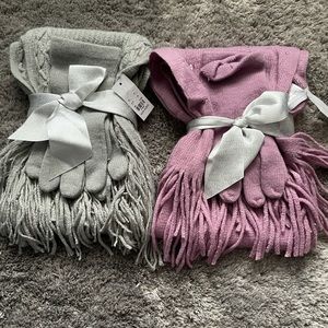 New York & Co - Two scarf and glove sets